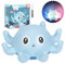 Highttoy Badespielzeug Baby, Leuchtendes Spritzendes Oktopus Badespielzeug Induktion Sprinkler Wasserspielzeug Schwimmenden Brunnen Badewannenspielzeug Baby Jungen Blau