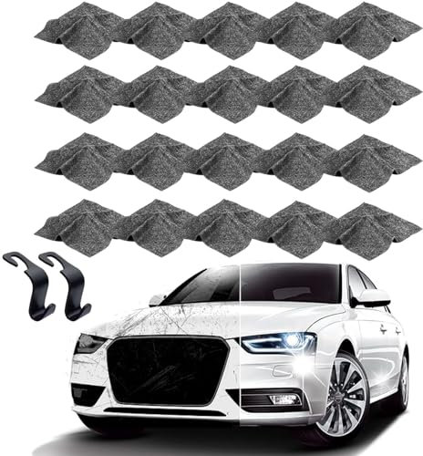 Nano Sparkle Tuch Auto Kratzer, 15 Stk Nano Sparkle Tuch, 2024-Upgrade Nano Sparkle Tuch Auto Kratzer Original für Reparatur von leichten Kratzfarben, Lackpflege, Autoreinigung (20Stk, 10 * 20cm)