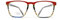 Lesebrille für Damen Herren, Venice MILLER, Vintage und Moderne, Dioptrien: 1 bis 3,5 (Rot, +1.50)