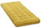 10 cm Dickes Bankkissen for 2/3-Sitzer, Baumwollbankkissen, Sofa-Bodensitzkissen, Matratze for Haus, Garten, Terrasse, Schaukel(Yellow,150x40cm)