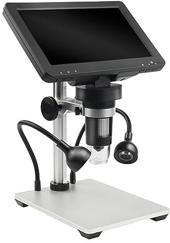HOMSFOU 1 Pc microscopio Digital con Monitor microscopio USB microscopio electronico Microscopio Industrial microscopio reparador Digital cámara de microscopio reparación de microscopio