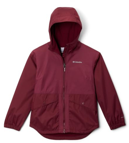 Columbia Mädchen Rainy Trails 2 Fleece Lined Jacket Wasserdichte Regenjacke (1er Pack)