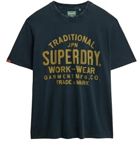 Superdry VL Embroidered Relaxed tee Shirt Men