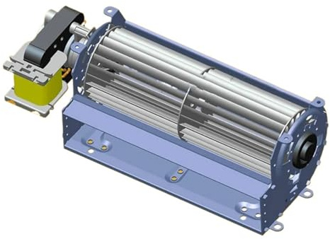 DEYIN Ventilación de flujo cruzado de alto flujo de aire, ventilador de elevador de flujo cruzado de 60x120mm, 60x180mm, ventilador de refrigeración de transformador de chasis, ventilador enfriador de