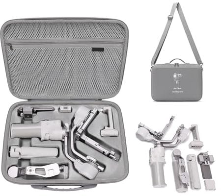 TaoAcc Funda para dji RS 4 Mini, Estuche portátil Impermeable para dji RS 4 Mini Creator Combo con Correa para Hombro