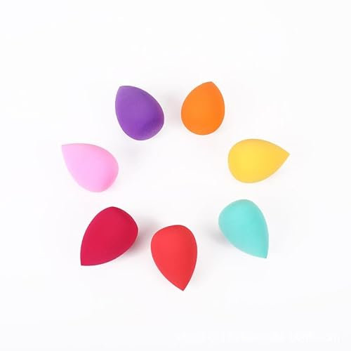 Set De 5 Éponges De Maquillagepour Fonds De Teint, Beauty Blender, Eponge Maquillage De Mélange De Fond De Crème Et Poudre Liquides