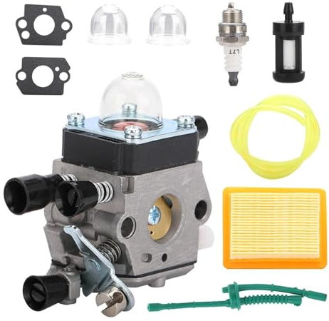 SHOUXI Lawn Mower Air Filters Replacement Carburetor Carb & Air Filter For Stihl MM55 MM55C 4601-120-0600 Zama C1Q-S202A Garden Tool Parts