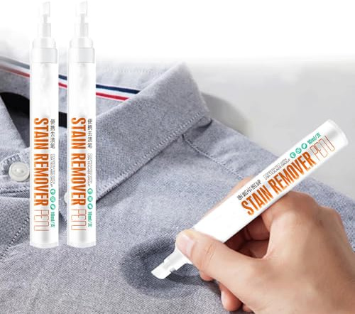 Altaroo 2 Stück Fleckenstift, Fleckenentferner Stift Kleidung Tragbar, Stain Remover, Stain Remover Pen, Flecken Schnell für Fleckenentferner Kleidung, Effektiver Fleckenentferner für unterwegs