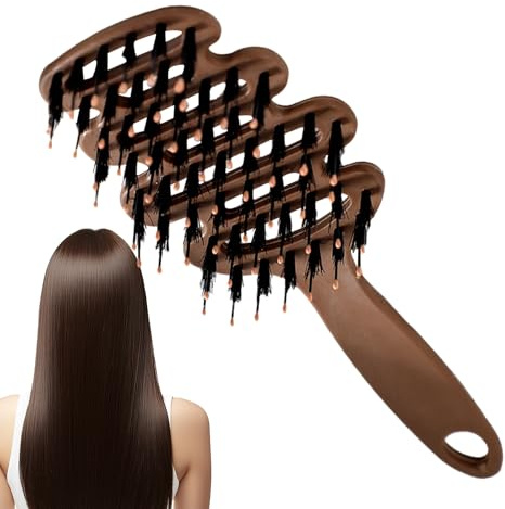 Anti -Statik -Haarbürste - Salonkamm Professionelles Anti -statisches Werkzeug | Ergonomische Nicht -Slip -Pinsel Für Haarstyling Für Frauen Männer Kinder Salon Reisen Täglich Verwenden Sie Lockige, G