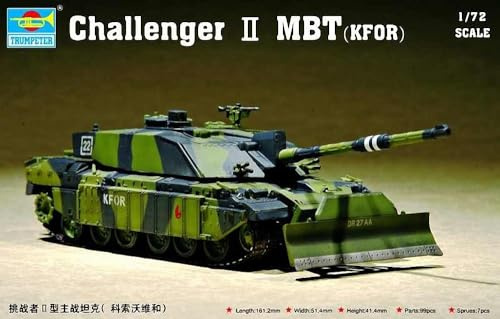 Trumpeter 1: 72 - British Challenger 2 MBT (Kfor)