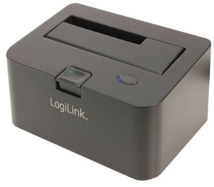 Logilink Docking Station USB + eSATA für 2,5 + 8,9 cm (3,5 Zoll) SATA