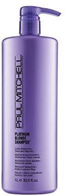 Paul Mitchell Platinum Blonde Shampoo - Violett Shampoo für strahlend blondes, graues oder weißes Haar, Pflegeshampoo gegen Gelbstich, 1000 ml