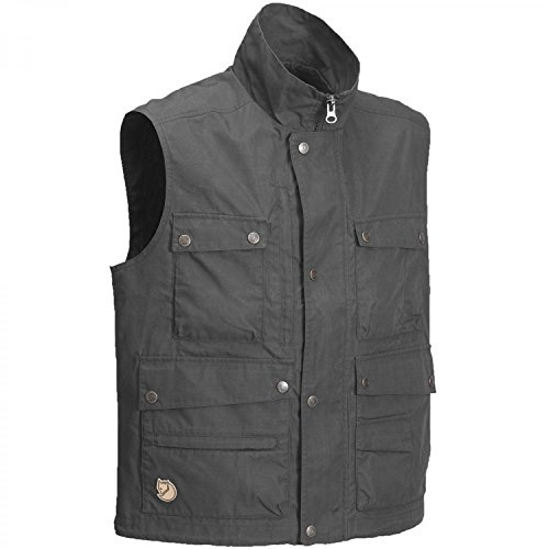 Fjällräven Herren Reporter Lite Weste, Dark Grey, M