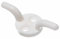 Pack Of 16 Cleat Hook Roman Blind Cord Hook White Plastic 50Mm 2 Inch
