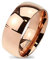 Bungsa 67 (21.3) TITAN RING ROSEGOLD Damen - Ring aus rosé-goldenem TITAN für Damen & Herren - roséfarbener Damenring/Herrenring - SCHMUCKRING für Frauen & Männer roségold Titanium