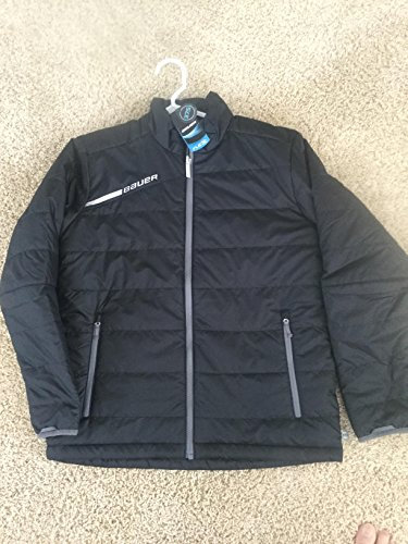 Bauer Full Zip Bubble Jacke Flex Bambini/Junior schwarz