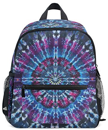 LIANCHENYI Dye Tie Unisex Outdoor Daypacks Taschen 2., 3., 4. Klasse Schulrucksack für Kinder Jungen Mädchen