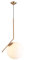 MZStech Modern Fashion Eisen Glas Pendelleuchte (25cm)