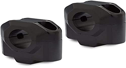 SW-MOTECH Bar Riser for Ř 28 mm Handlebar H=30 mm. Black