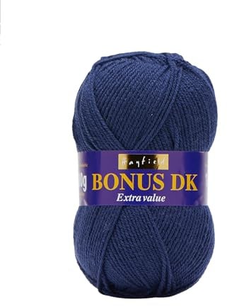 Sirdar Hayfield Bonus DK Double Knitting, Sapphire Blue (611), 100g