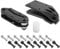 Sharplace Surf Skate Trucks 6,25 Surfboard Skating Surfen Front Skateboard Surf and Rail Adapter Bridge Spring Bracket Base Longboard Decks Adapter - Schwarz