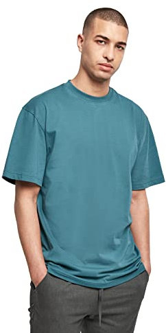 Urban Classics Men's TB006-Tall Tee T-Shirt, Teal, 4XL