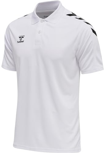 hummel hmlCORE XK Functional Polo, White, 2XL