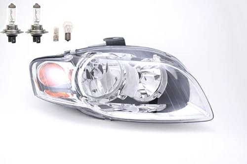 Johns, Scheinwerfer passend für Audi A4 8E 11/04-06/08 rechts + Leuchtmittel