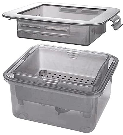 DIY Plastic Press Mould Home Soy Curd Mould with Cheese Fabric Kitchen Grey