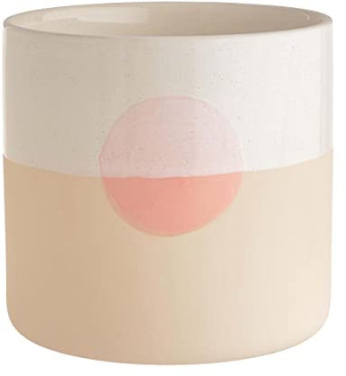 BUTLERS Blumentopf Ø16cm aus Steinzeug -Sunset- Pflanzentopf für innen und außen | Übertopf zur Dekoration von Balkon, Küche oder Wohnzimmer