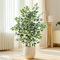 Yepdin Künstlicher Ficusbaum, 1,2 m hoch, Seiden-Ficus-Baum für Heimdekoration, Innen- und Außenbereich, künstliche Pflanze, geeignet für Wohnzimmer, Büro und Gartendekoration