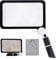 Full Page Magnifier with Light,Large Magnifying Glass for Reading,5X Magnifier for Seniors,Square Magnifying Glass Handheld,Lighted Book Magnifier,Big Vision Magnifier for Macular Degeneration