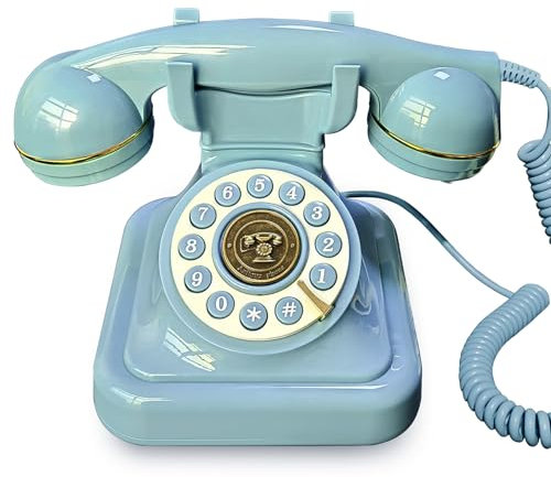 FiayaCom Livre d'or audio de mariage,telephone livre d or audio,enregistrez des messages audio personnalisés,pour préserver vos occasions spéciales(Bleu-vert)