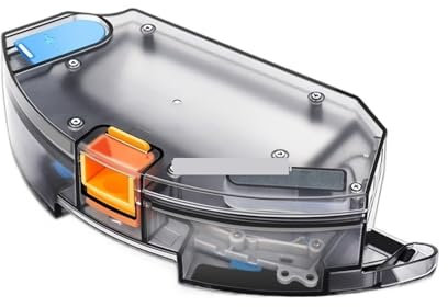 CobydA 1 Tanque de Agua + 1 paño de fregona de Repuesto, Compatible con Piezas de aspiradora robótica Seca Conga Excellence 990