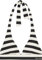 Marc O'Polo Damen Ystad (Fine Mop Stripe) Bikini Top, Multicolor, L EU