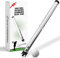 LOVMEAD Golfball Shagger Rohr Aluminium Clikka mit Geschenkbox, Golfballpicker Shag Tube Golfball Aufnehmer Golfball Sammler Grabber Holder 23 Bälle Halten