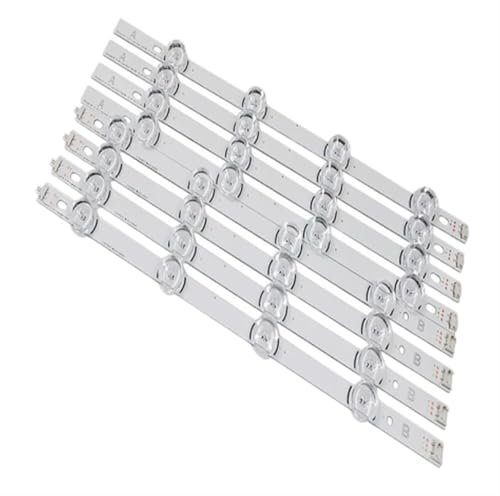 RQUDULXGX Tira de retroiluminación LED de 8 lámparas compatible for televisores LIG de 39 pulgadas 390HVJ01 Lnnotek Drt 3.0 39 39LB5610 39LB561V 39LB5800 39LB561F DRT3.0 barra de luz