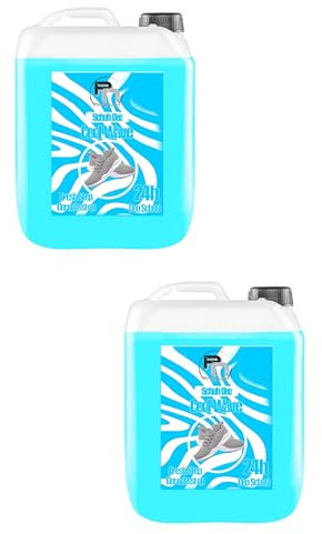 2x 5 L Schuh Deo Geruchsstopp Geruchsentferner Schuhspray Schuhe Schweiß Cool Wave