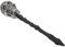 Holibanna 1stück Skull Scepter Prop Für Halloween Kostüme Kreative Schädelhandelskunst Für Cosplay Und Bühnenauftritte Kunststoffkonstruktion