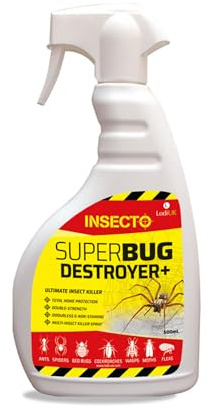Insecto Super Bug Destroyer 500ml - Insects, White