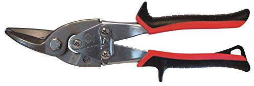 C.K T4537AL Left Cut Compound Action Snip,red