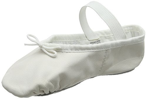 Bloch 209 Arise Leather Ballet Shoe, Full Sole, White, 13.5 Child UK