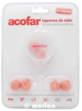 ACOFAR TAPON OIDOS CERA 6 UNI