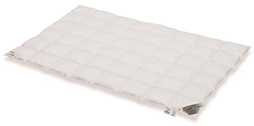 betten-traum-land Typ Eiderdaune Aktion% Royal Classic Winterdecke Hochsteg Daunendecke Klasse 1 ☆☆☆☆☆ (155x220 cm)