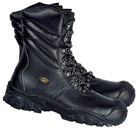 Cofra NT030-000.W40 NEW URAL UK S3 CI SRC Sicherheitsstiefel, Schwarz/Beige, Größe 40