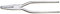 Stubai Flachzange eingelegt, rostfrei 240 mm, 280560