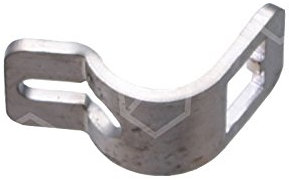 Zanussi Gas grifo Brida para cocina de gas para gas grifo Longitud 48 mm