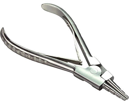 HTS 186P6 6 4 Notch Stainless Steel Ring Opening Pliers