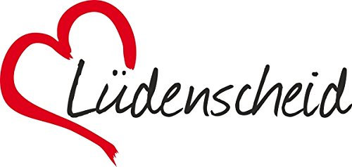 Werbetechnik Sotirios Papoutsis Auto Aufkleber LÜDENSCHEID Stadt Deutschland ca.8x16cm konturgeschnitten