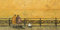 Sam Toft 'A Romantic Interlude' Kunstdruck Auf Leinwand, 30 X 60 Cm Mehrfarbig